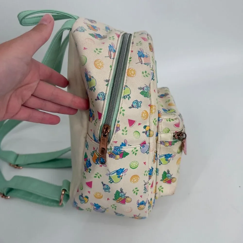 Disney Loungefly Lilo & Stitch Vacation Vibes Mini Backpack Scrump Watermelon